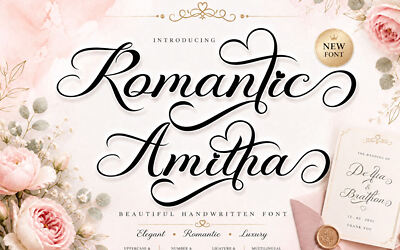 Romantic Amitha Font