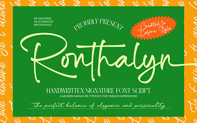 Ronthalyn Font