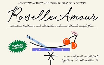 Roselle Amour Font