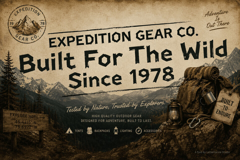 Roughcraft Font