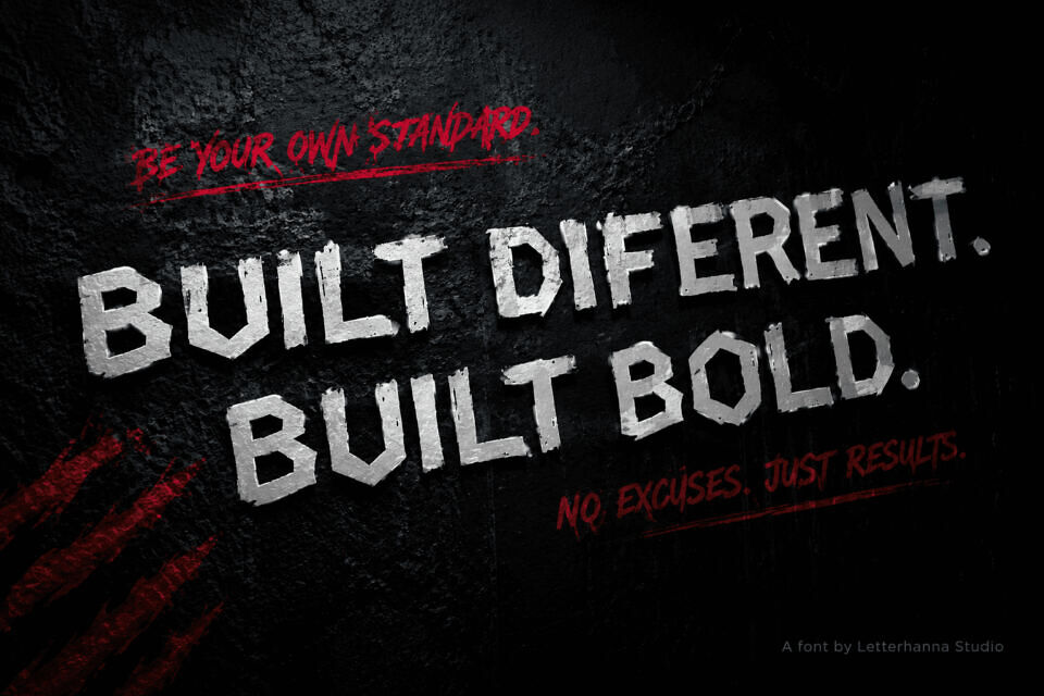 Roughcraft Font