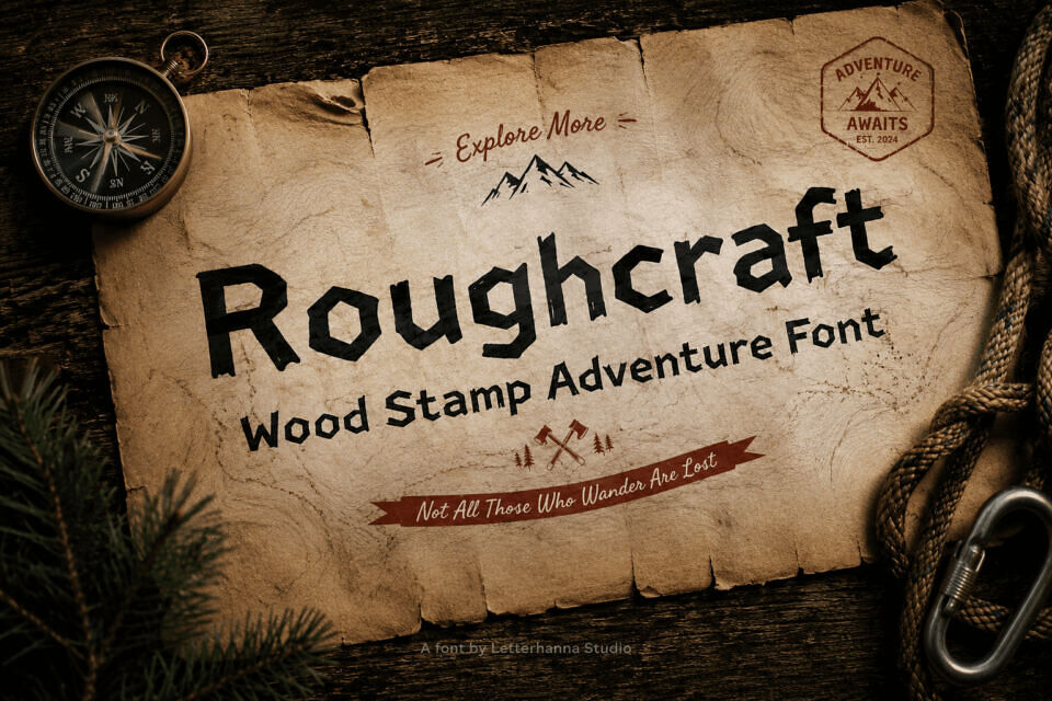 Roughcraft Font