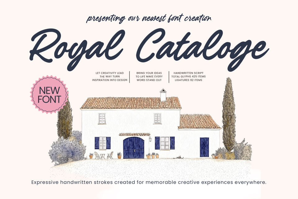 Royal Cataloge Font