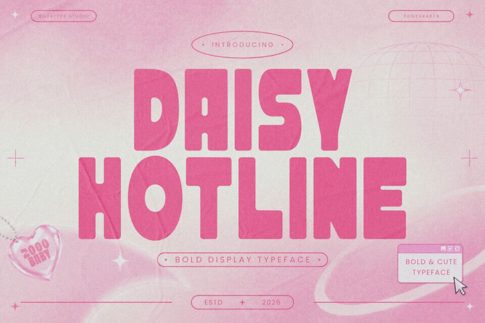 Rt Daisy Hotline Font