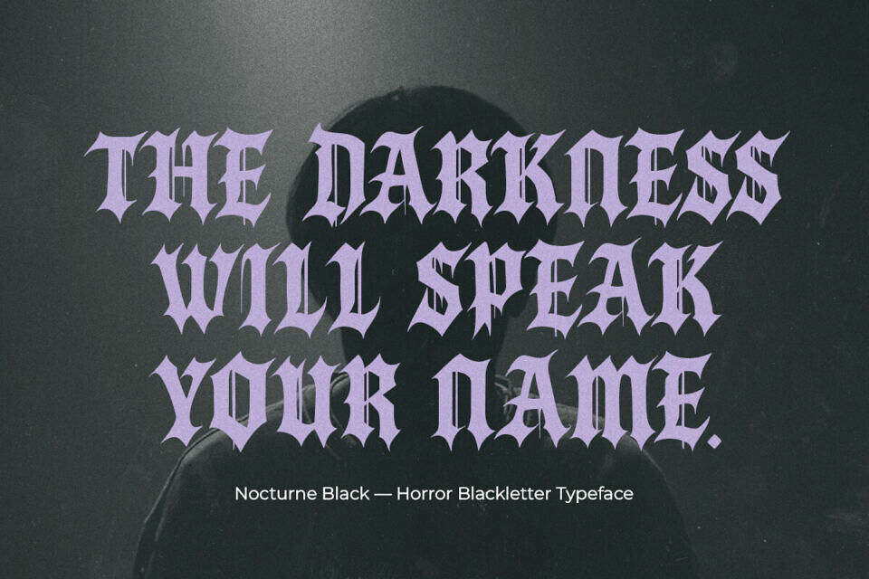 Rt Nocturne Black Font