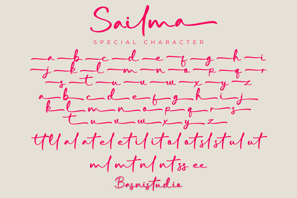 Sailma Font