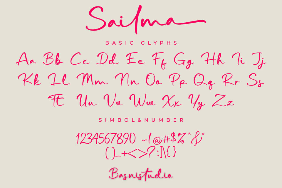 Sailma Font