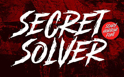 Secret Solver Font