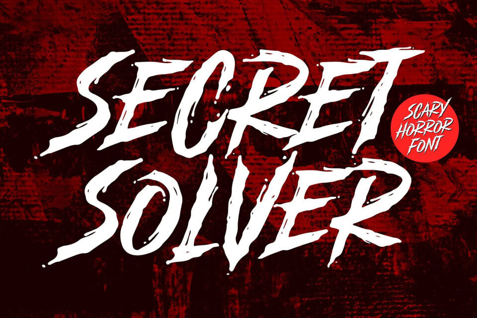 Secret Solver Font