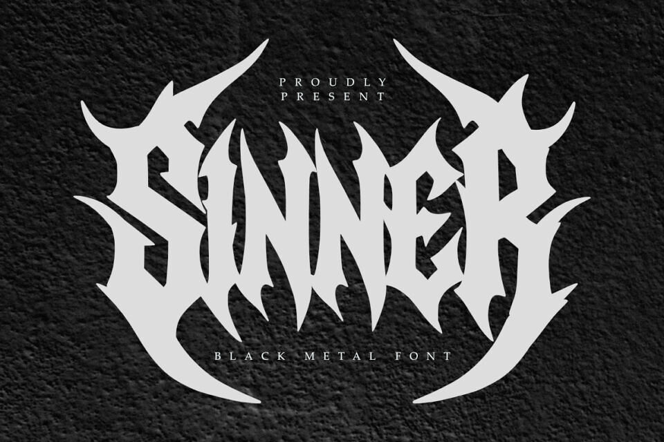 Sinner Font