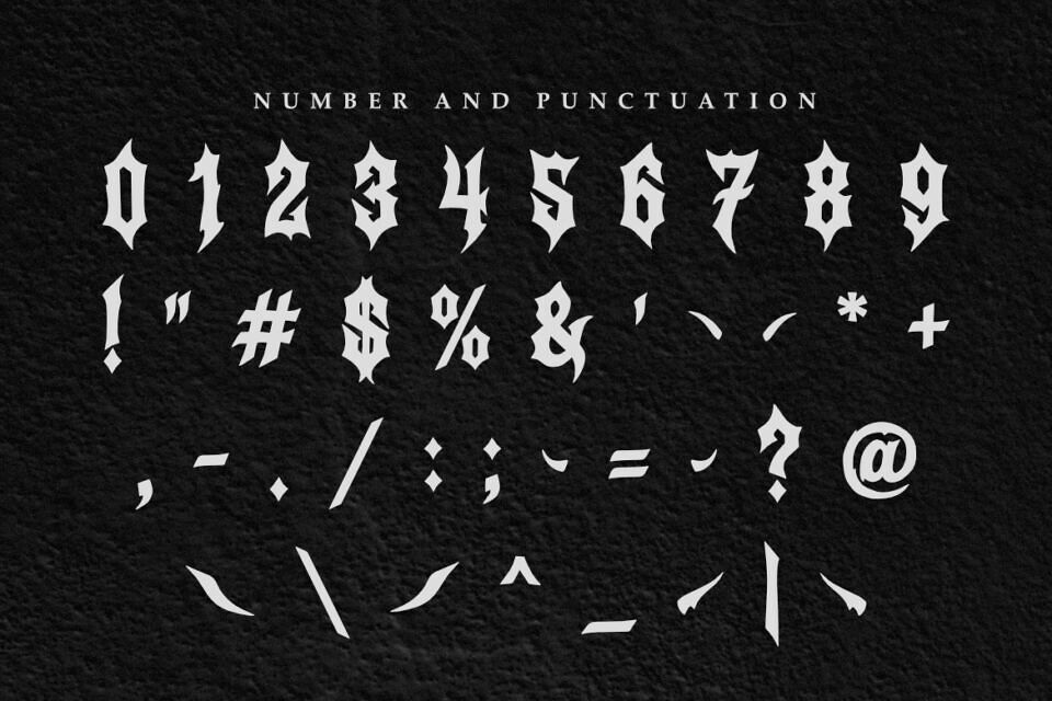 Sinner Font
