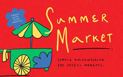 Summer Market Font