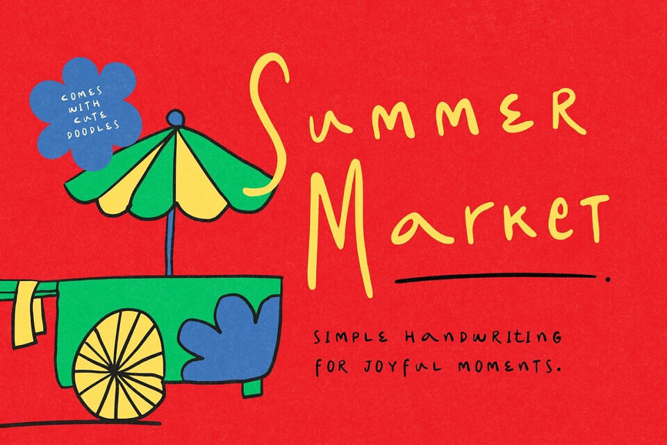 Summer Market Font