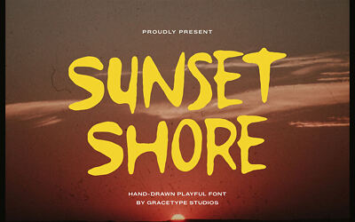 Sunset Shore Font