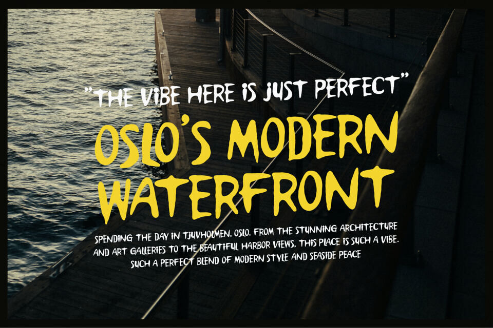 Sunset Shore Font