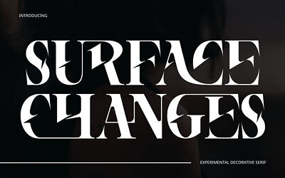 Surface Changes Font
