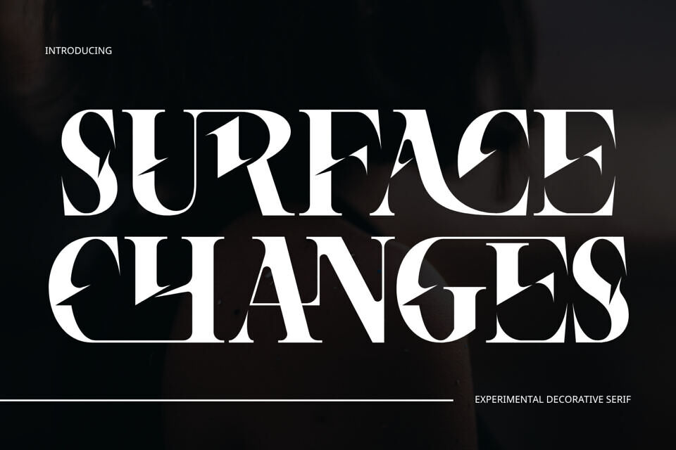 Surface Changes Font