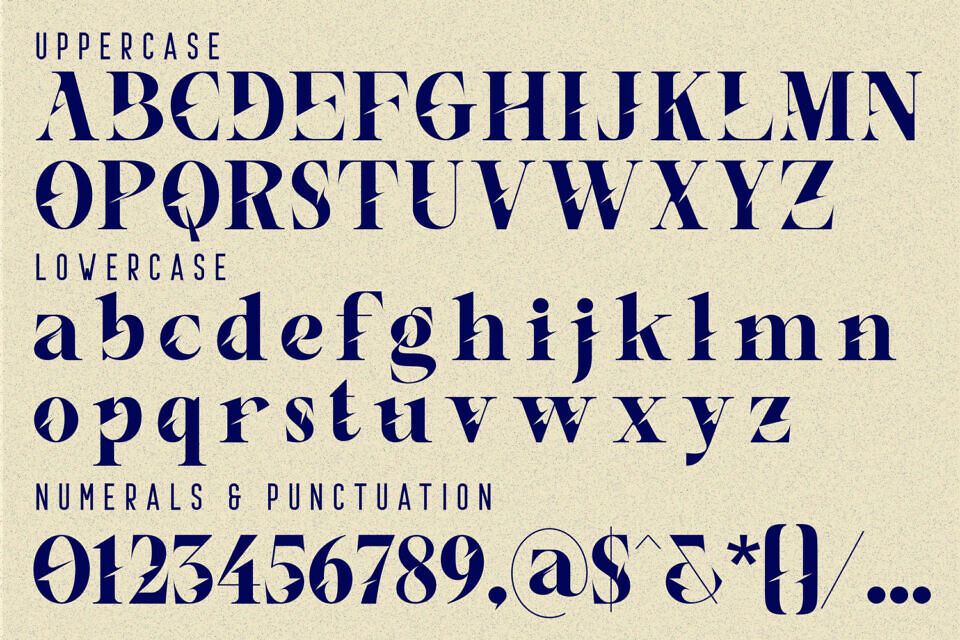 Surface Changes Font