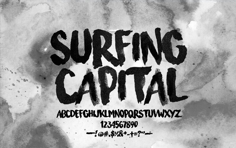 Surfing Capital Font