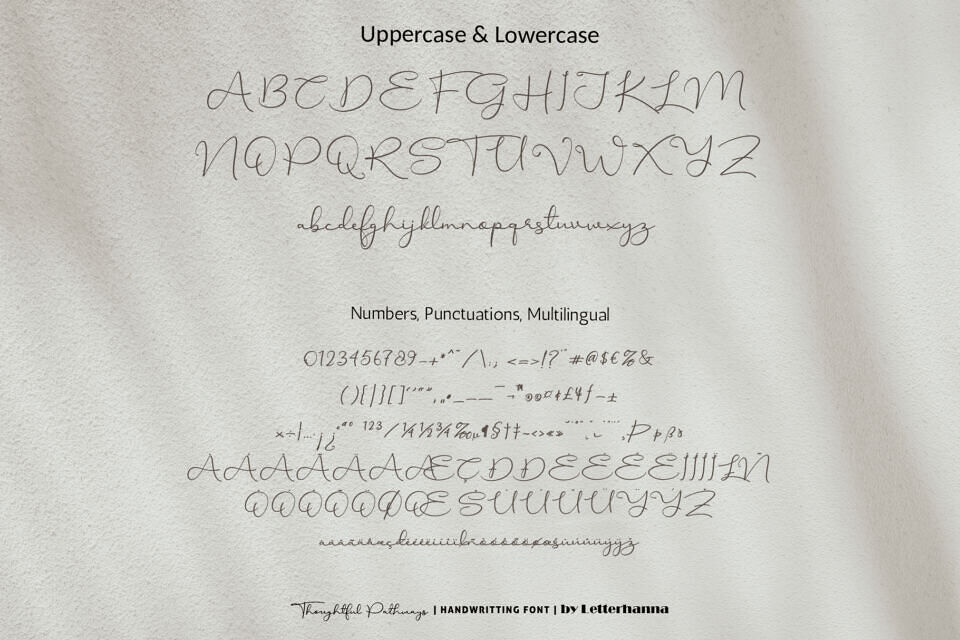 Thoughtful Pathways Font