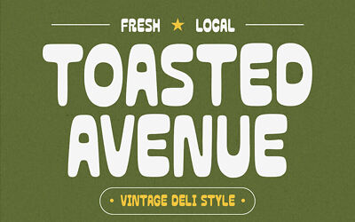 Toasted Avenue Font