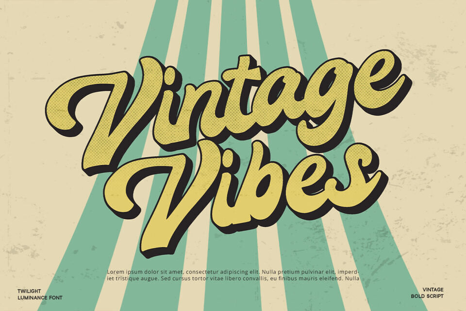 Twilight Luminance Font