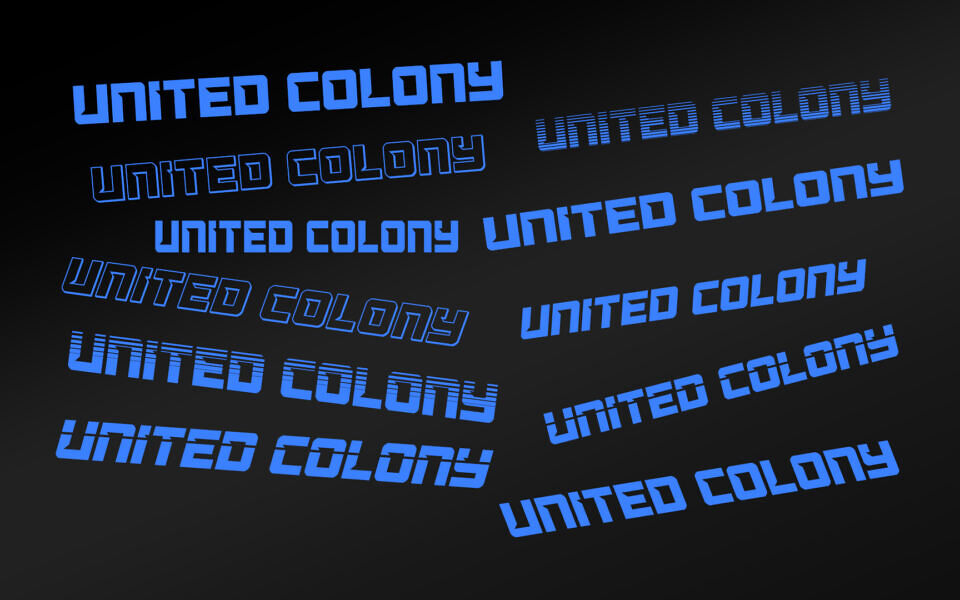 United Colony Font Family