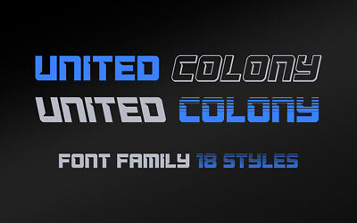 United Colony Font Family