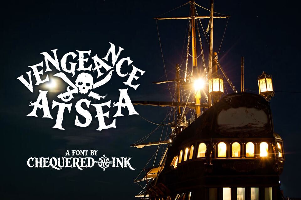 Vengeance At Sea Font