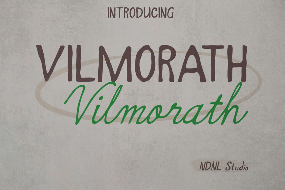 Vilmorath Font Duo