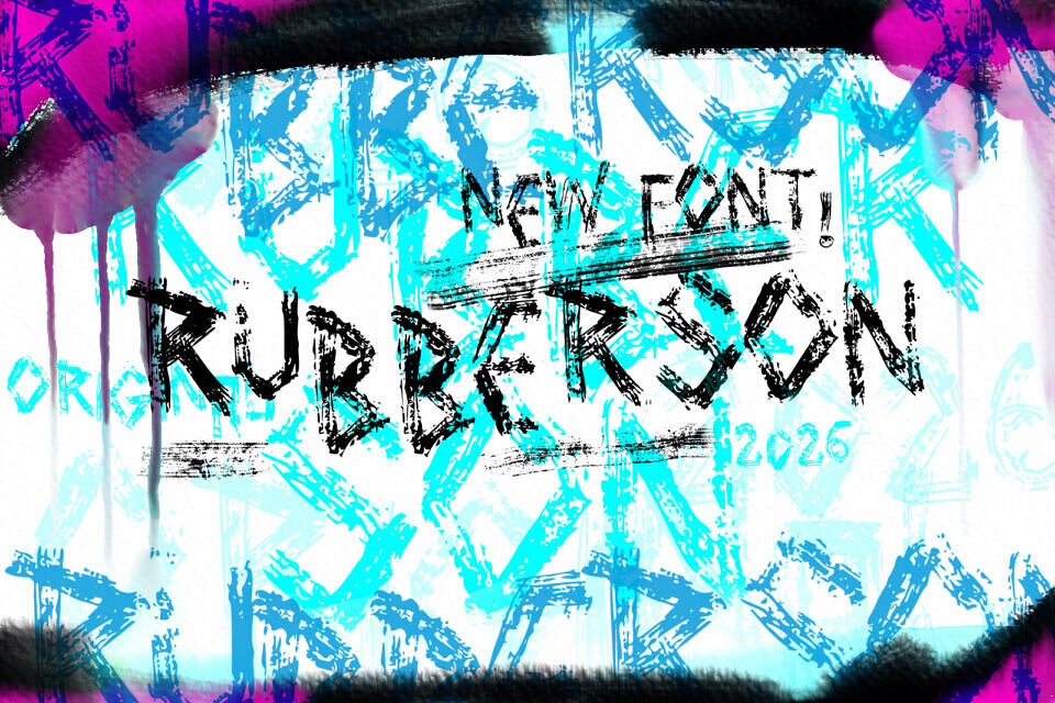 Vtks Rubberson Font