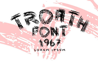 Vtks Troath Font
