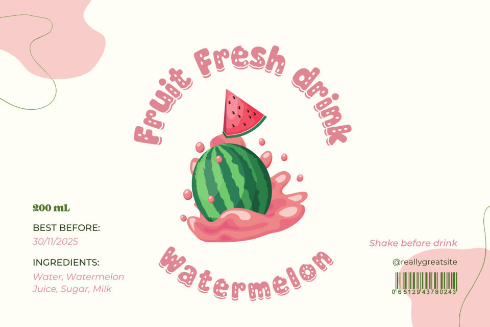 Watermelon Splash Font