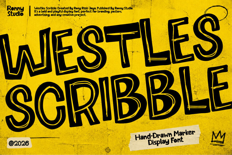 Westles Scribble Font