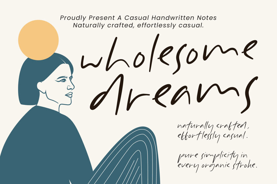 Wholesome Dreams Font