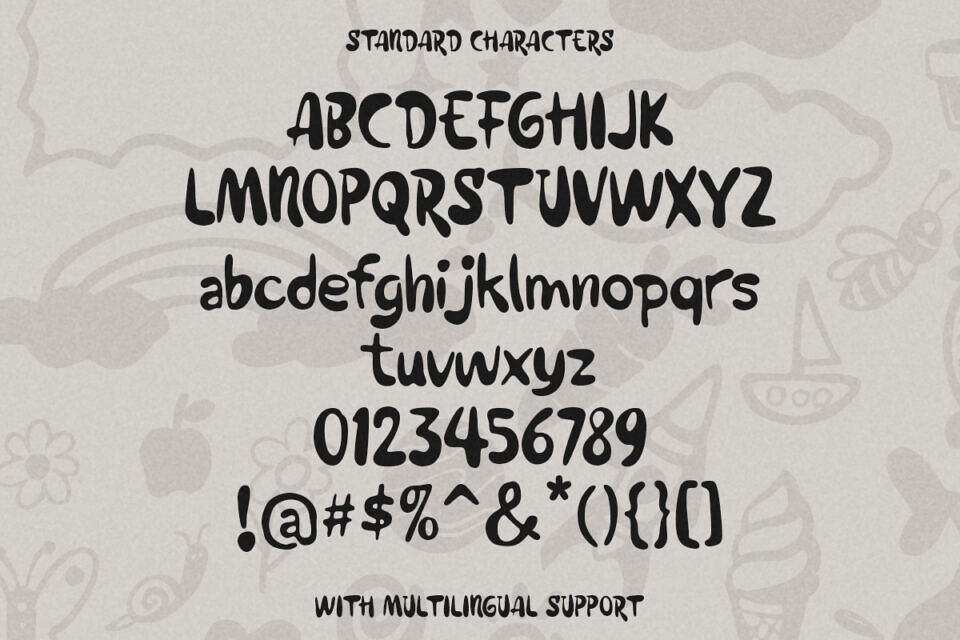 Wobble Ink Font