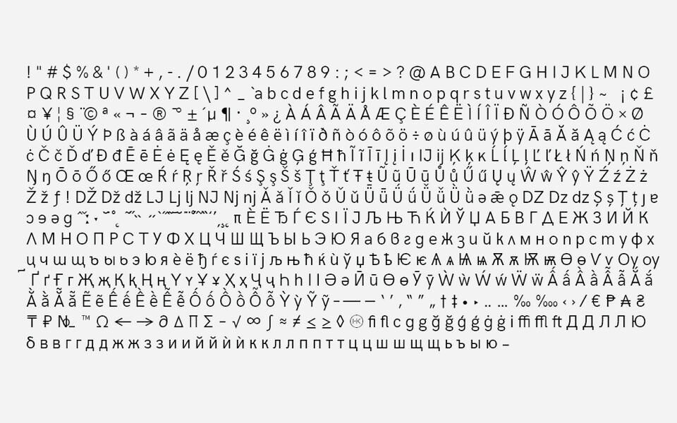 Acari Sans Font Family
