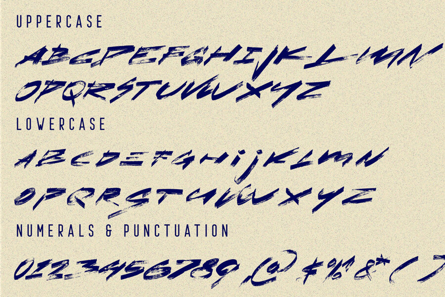 Across Before Font