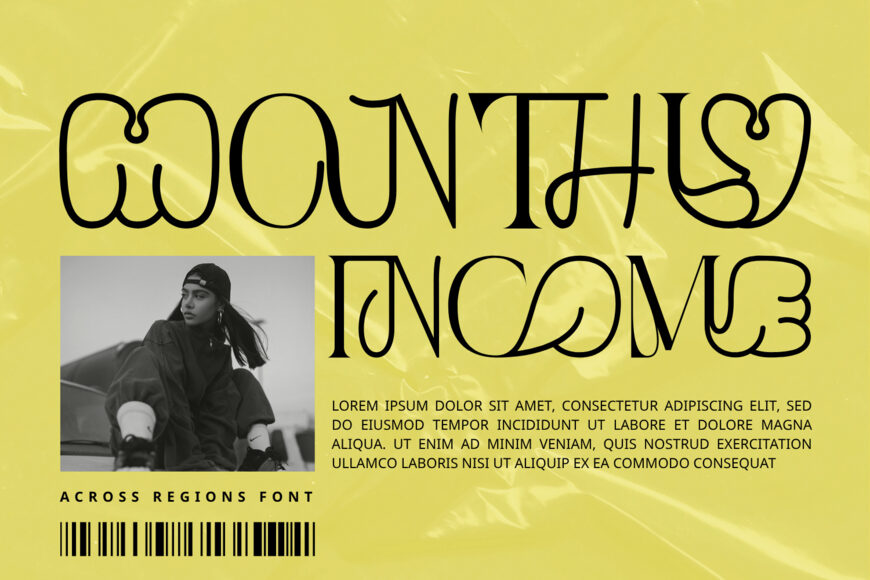 Across Regions Font