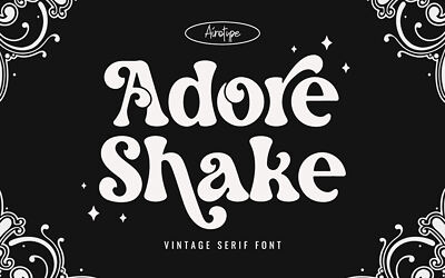 Adore Shake Font