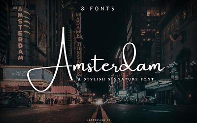 Amsterdam Font Family