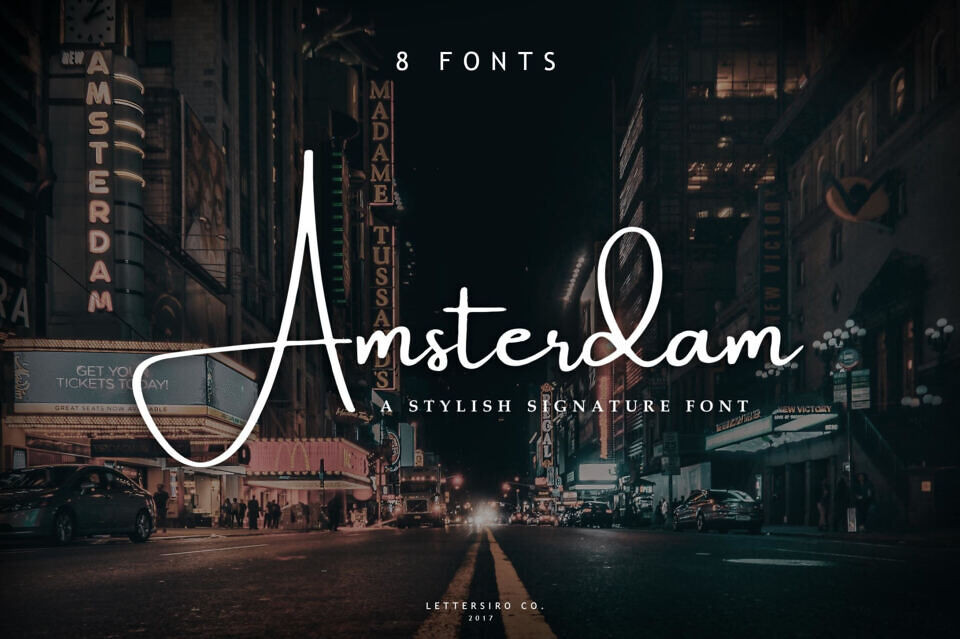 Amsterdam Font Family