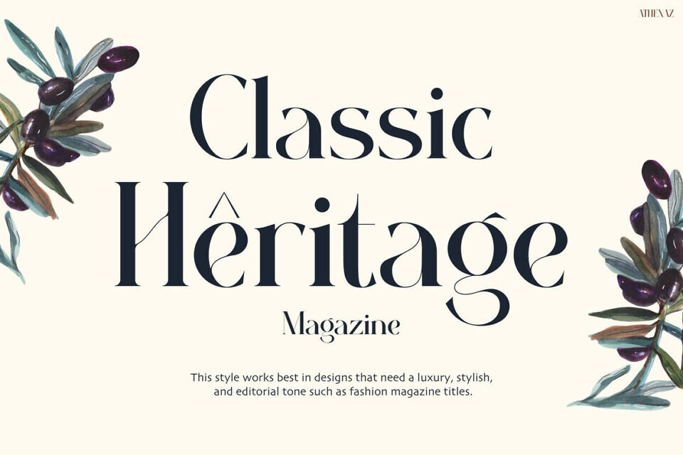 Athenaz Font