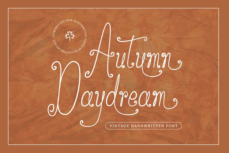 Autumn Daydream Font