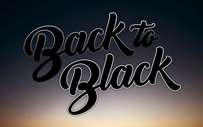 Back to Black Font