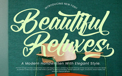 Beautiful Reluxes Font