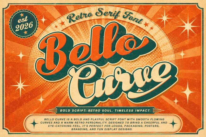 Bello Curve Font
