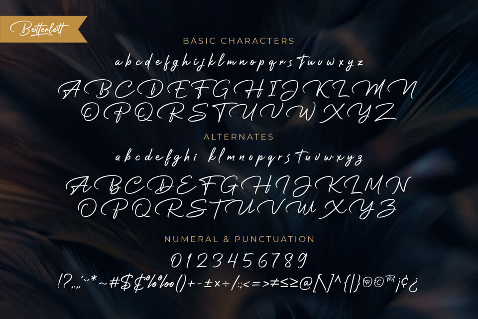 Betterlett Font