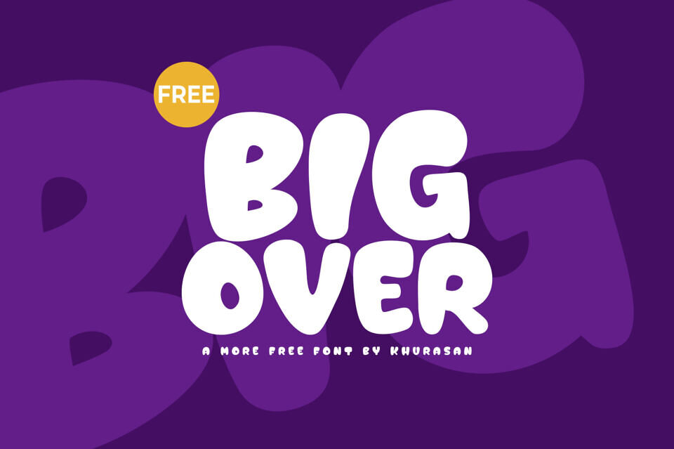 Big over Font