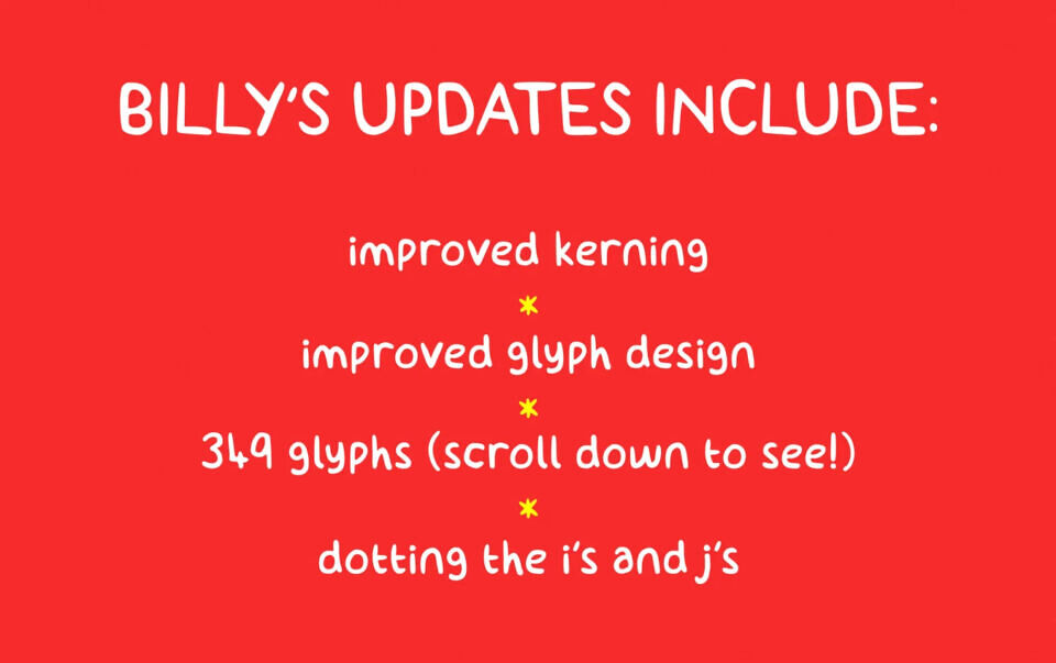 Billy Font